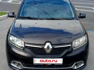 2015 Renault Logan II, чёрный, 770000 рублей, вид 2