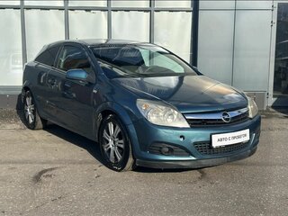 2007 Opel Astra GTC H Рестайлинг, синий, 320000 рублей, вид 2