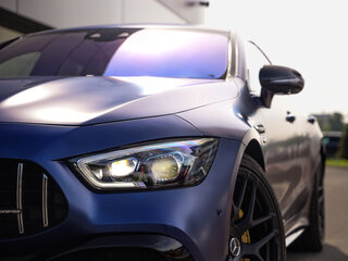 2019 Mercedes-Benz AMG GT 4-Door Coupe 63 S I, синий, 10899000 рублей, вид 2