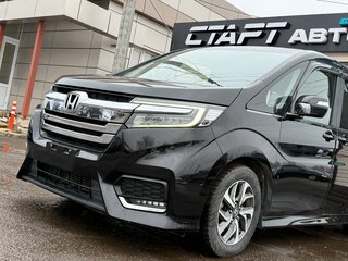 2017 Honda Stepwgn V Рестайлинг, чёрный, 1949999 рублей, вид 5