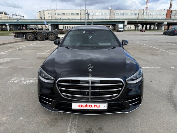 2021 Mercedes-Benz S-Класс 400 d 4MATIC VII (W223), чёрный - вид 2