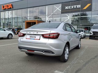 2026 Lada (ВАЗ) Vesta I Рестайлинг (NG), серебристый, 1835900 рублей, вид 4