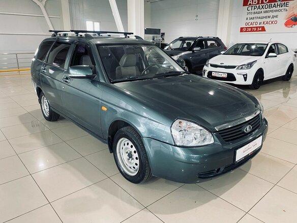 2010 Lada (ВАЗ) Priora I, зелёный, 250000 рублей - вид 2