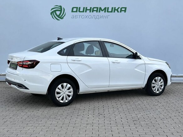 2023 Lada (ВАЗ) Vesta I Рестайлинг (NG), белый - вид 4