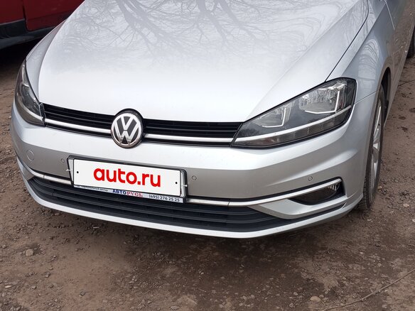 2019 Volkswagen Golf VII Рестайлинг, серый - вид 2