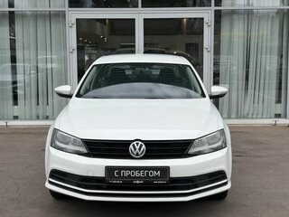 2016 Volkswagen Jetta VI Рестайлинг, белый, 1070000 рублей, вид 2
