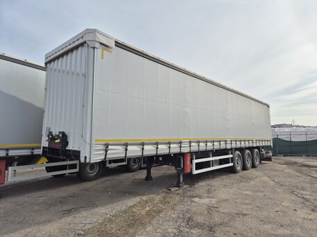 2024 Hastrailer Полуприцеп шторный, серебристый, 3950000 рублей, вид 1