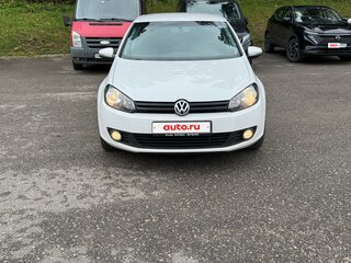 2012 Volkswagen Golf VI, белый, 1100000 рублей, вид 2