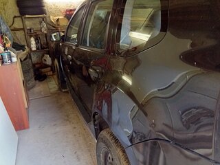 2012 Renault Duster I, чёрный, 785000 рублей, вид 4