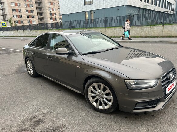 2014 Audi A4 IV (B8) Рестайлинг, серый, 1357500 рублей