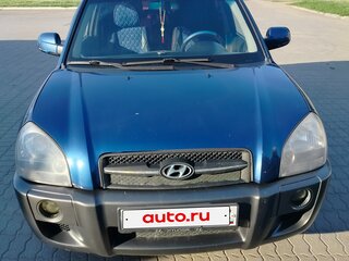 2005 Hyundai Tucson I, синий, 875000 рублей, вид 4