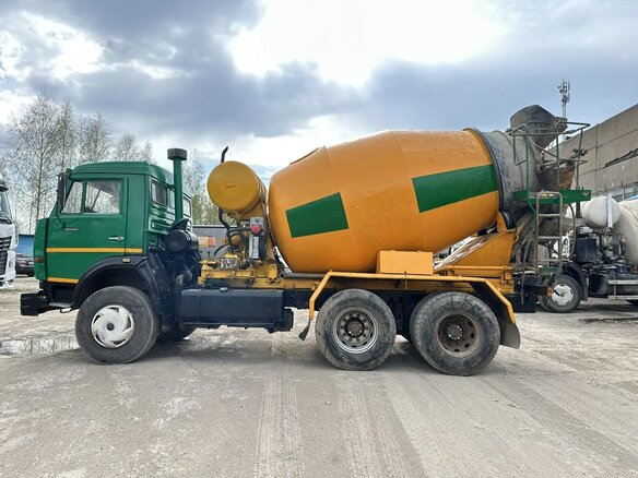 2006 КамАЗ Автобетоносмеситель, зелёный, 800000 рублей - вид 1