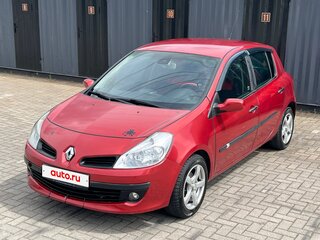 2007 Renault Clio III, красный, 410000 рублей, вид 1