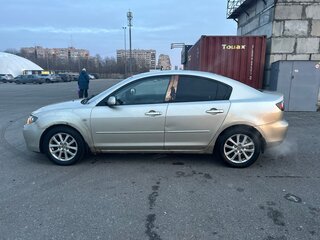 2008 Mazda 3 I (BK) Рестайлинг, золотистый, 430000 рублей, вид 4
