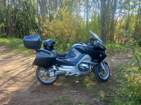 2005 BMW R 1200 RT, чёрный, 555000 рублей, вид 4