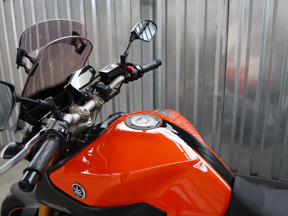 2014 Yamaha MT-09 (FZ-09), оранжевый, 670000 рублей - вид 8