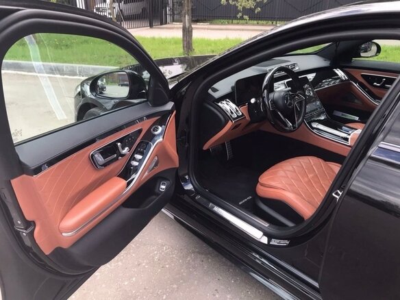 2021 Mercedes-Benz S-Класс 350 d Long 4MATIC VII (W223), чёрный, 12333000 рублей - вид 5
