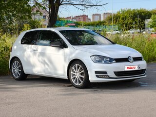 2014 Volkswagen Golf VII, белый, 835000 рублей, вид 4