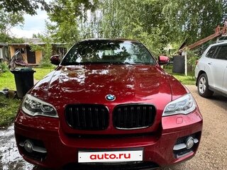 2011 BMW X6 35i 8-speed I (E71), красный, 1600000 рублей, вид 2