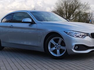 2015 BMW 4 серии 428i F32/F33/F36, серебристый, 1700000 рублей, вид 2