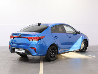 2017 Kia Rio IV, синий, 929000 рублей, вид 5