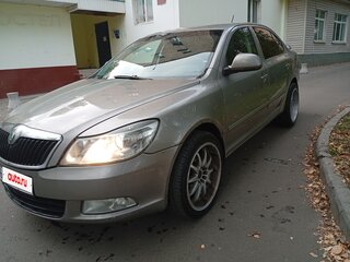 2012 Skoda Octavia II (A5) Рестайлинг, бежевый, 599000 рублей, вид 1