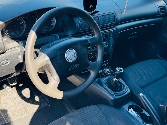 2003 Volkswagen Passat B5 Рестайлинг, белый, 450000 рублей - вид 6