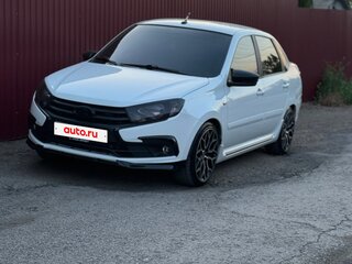 2019 Lada (ВАЗ) Granta I Рестайлинг, белый, 770000 рублей, вид 1