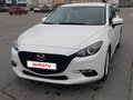 2018 Mazda 3 III (BM) Рестайлинг, белый, 1500000 рублей