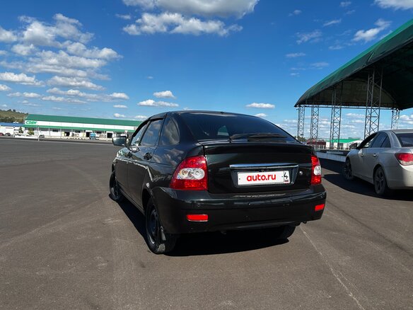 2008 Lada (ВАЗ) Priora I, чёрный, 310000 рублей - вид 8