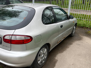 1998 Daewoo Lanos, серебристый, 95000 рублей, вид 3
