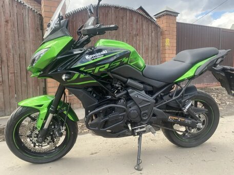 2016 Kawasaki Versys 650, зелёный, 670000 рублей, вид 3