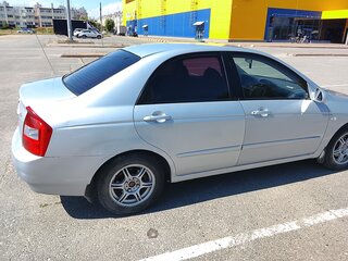 2006 Kia Cerato I, серебристый, 280000 рублей, вид 4