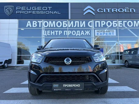 2014 SsangYong Actyon II Рестайлинг, чёрный, 1150000 рублей, вид 2
