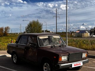 2007 Lada (ВАЗ) 2107, пурпурный, 140000 рублей, вид 4