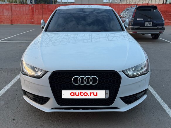 2015 Audi A4 IV (B8) Рестайлинг, белый, 1200000 рублей - вид 1