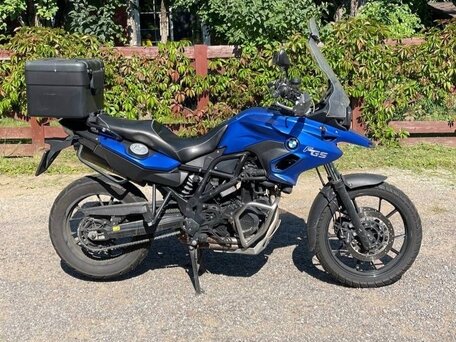 2015 BMW F 700 GS, синий, 576000 рублей, вид 4
