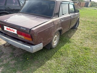 2008 Lada (ВАЗ) 2107, пурпурный, 55000 рублей, вид 4