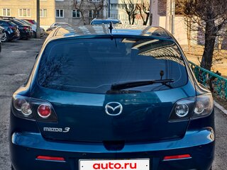 2007 Mazda 3 I (BK) Рестайлинг, синий, 670000 рублей, вид 5