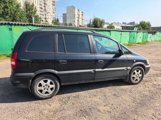 2002 Opel Zafira A, чёрный, 350000 рублей, вид 2