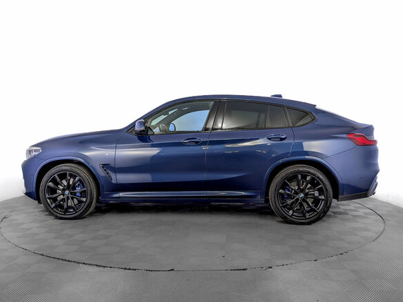 2020 BMW X4 30d II (G02), синий, 4785000 рублей - вид 7