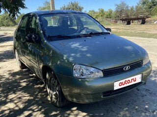 2008 Lada (ВАЗ) Kalina I, зелёный, 350000 рублей, вид 2