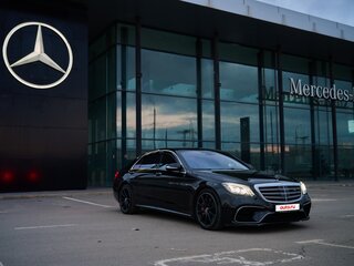 2015 Mercedes-Benz S-Класс AMG 63 AMG Long III (W222, C217), чёрный, 5500000 рублей, вид 4