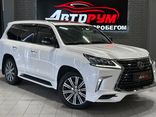 2016 Lexus LX 570 III Рестайлинг 2, белый, 7680000 рублей, вид 1