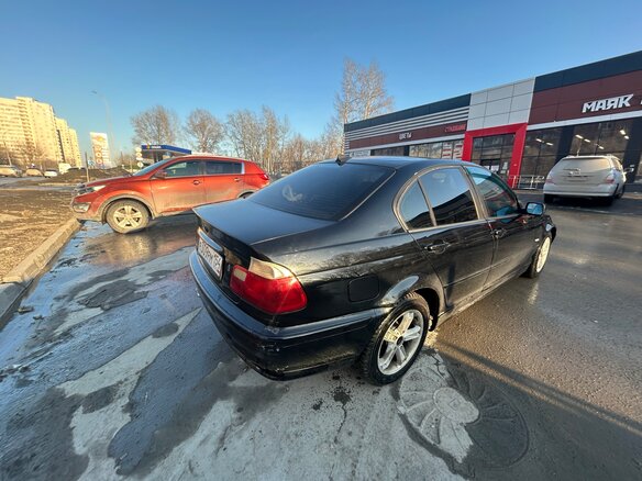 1998 BMW 3 серии 318i IV (E46), чёрный, 360000 рублей - вид 7