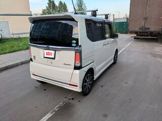 2015 Honda N-BOX I Рестайлинг, белый, 850000 рублей, вид 4