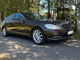 2011 Mercedes-Benz S-Класс 350 Long V (W221) Рестайлинг, коричневый, 3300000 рублей, вид 3