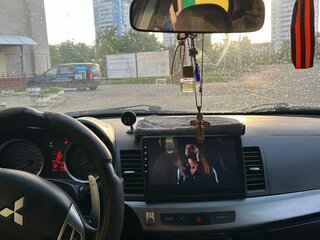 2008 Mitsubishi Lancer X, бежевый, 470000 рублей, вид 4