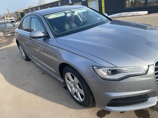 2016 Audi A6 IV (C7) Рестайлинг, серый, 2950000 рублей, вид 2