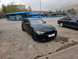2019 BMW 5 серии 520d xDrive VII (G30/G31/G38), чёрный, 2474000 рублей, вид 2
